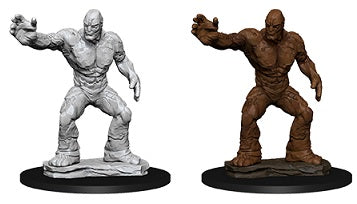 DND UNPAINTED MINIS WV10 CLAY GOLEM
