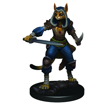 DND ICONS: PREMIUM FIG FEMALE TABAXI ROGUE