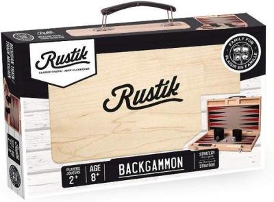 RUSTIK; BACKGAMMON VALISE --LIQUIDATION--