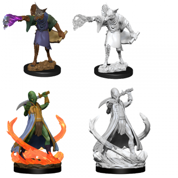 DND UNPAINTED MINIS WV11 ARCANALOTH AND ULTRALOTH