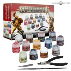 AOS; START HERE -- PAINTS + TOOLS Set