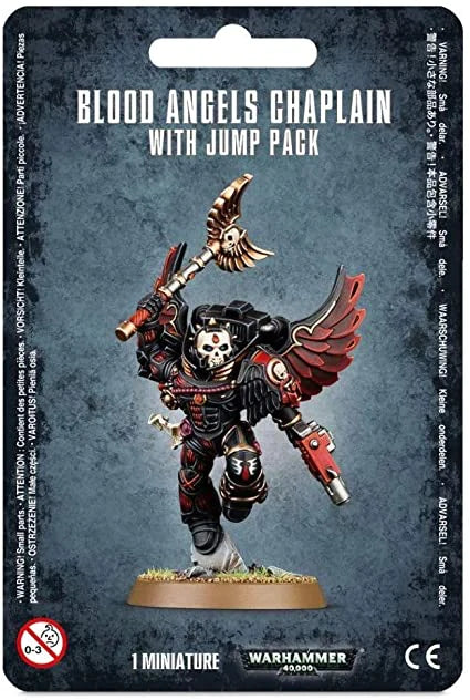 40K; CHAPLAIN WITH JUMP PACK