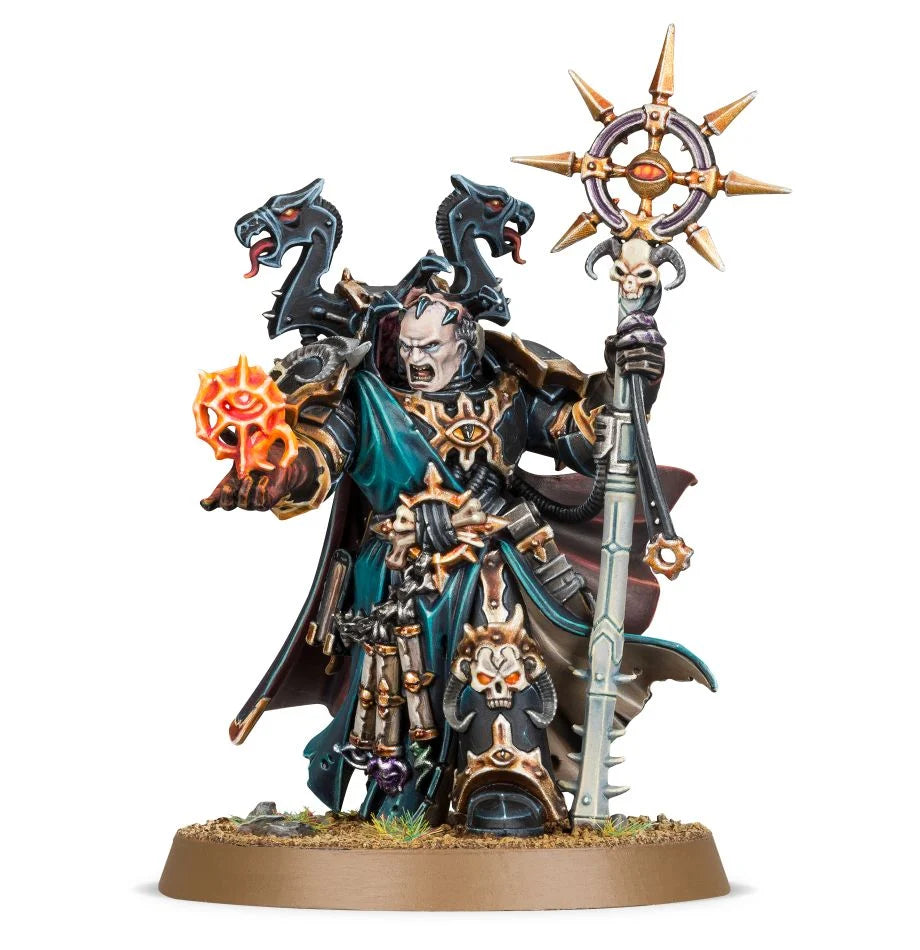 40K; CHAOS SPACE MARINES SORCERER
