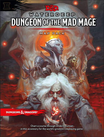 D&D 5.0 MAD MAGE MAP PACK