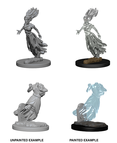 DND UNPAINTED MINIS WV1 GHOSTS