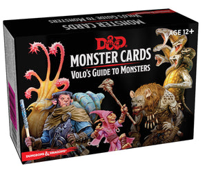 D&D MONSTER CARDS VOLO'S GUIDE