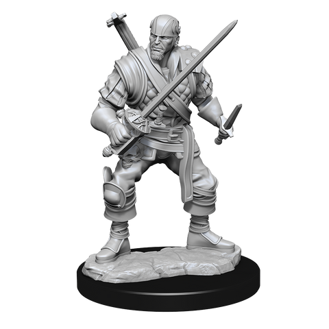 DND UNPAINTED MINIS WV15 HUMAN BARD MALE