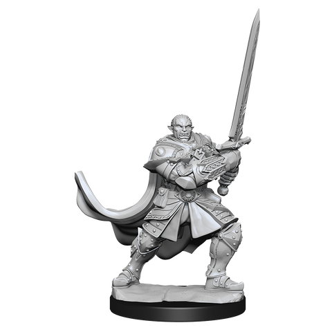 DND UNPAINTED MINIS WV15 HALF-ORC PALADIN MALE