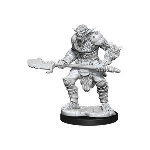 DND UNPAINTED MINIS WV15 BUGBEAR MALE AND FEMALE