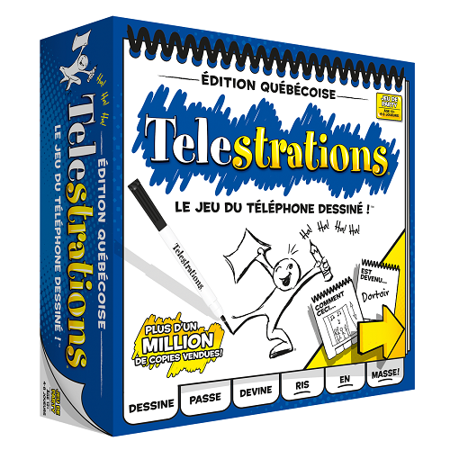 TELESTRATIONS le jeu du téléphone dessiné !