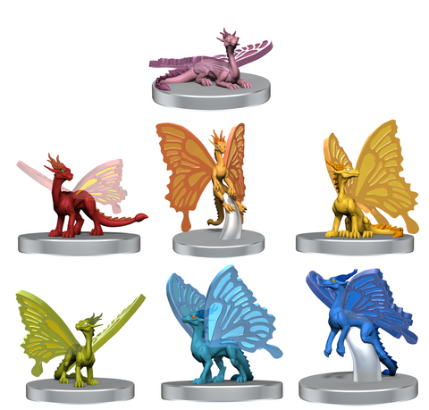 DND ICONS: PRIDE OF FAERIE DRAGONS
