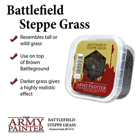 ARMY PAINTER; BATTLEFIELDS STATIC STEPPE GRASS (150ML)