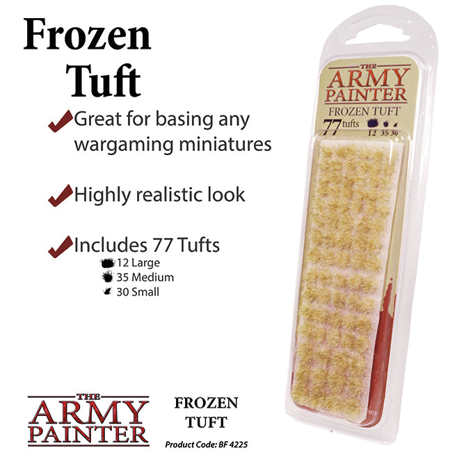 ARMY PAINTER; BATTLEFIELDS XP FROZEN TUFT