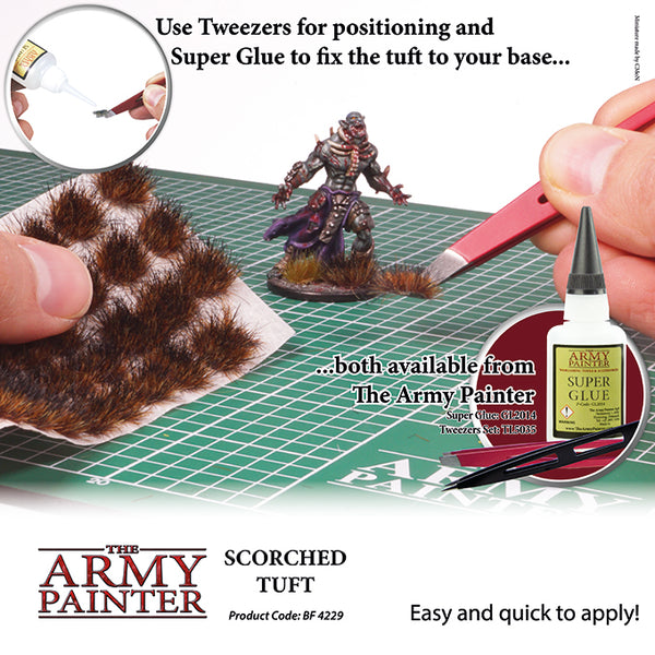 ARMY PAINTER; BATTLEFIELDS XP SCORCHED TUFT