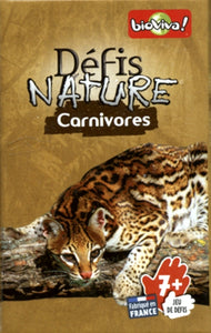 DÉFIS NATURE - CARNIVORES