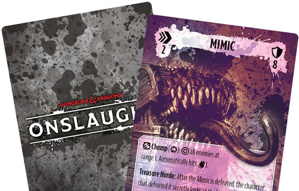 DND ONSLAUGHT RED WIZARDS with exclusive Mimic CARD (launch promo)!