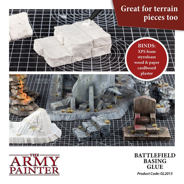 ARMY PAINTER; BATTLEFIELDS BASING GLUE