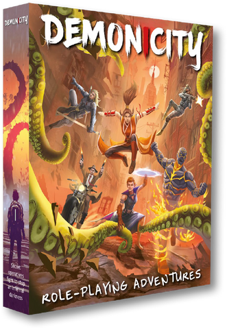 RPG; READY-FOR-ADVENTURE MINI --LIQUIDATION-- DEMON CITY