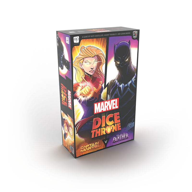 DICE THRONE Marvel 2-Hero Box (Black Panther & Captain Marvel)