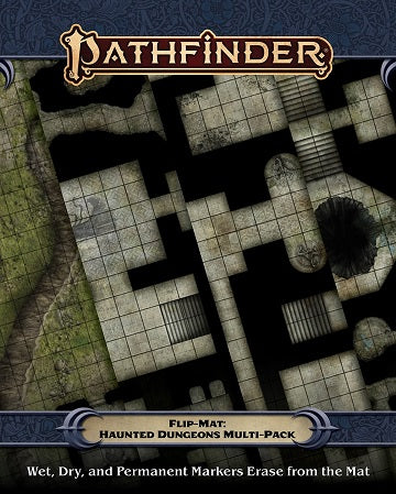 FLIP-MAT; MULTI PACK HAUNTED DUNGEONS