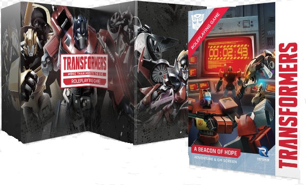 RPG; TRANSFORMERS BEACON OF HOPE ADVENTURE GM SCREEN – Jeux AZ Games