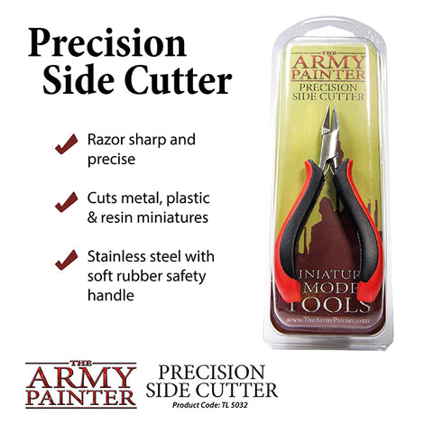 ARMY PAINTER; MINIATURE & MODEL TOOLS PRECISION SIDE CUTTERS