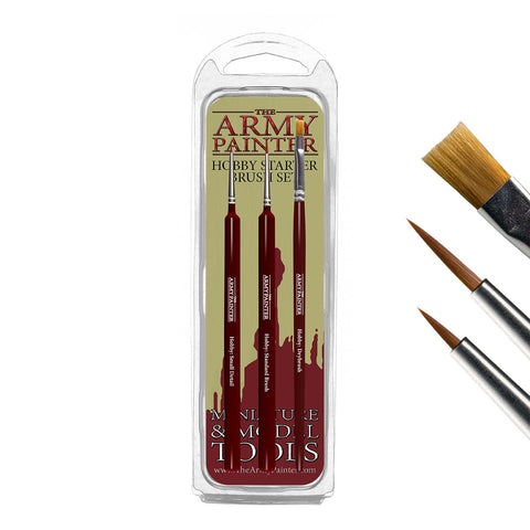 ARMY PAINTER; WARGAMERS BRUSH STARTER SET