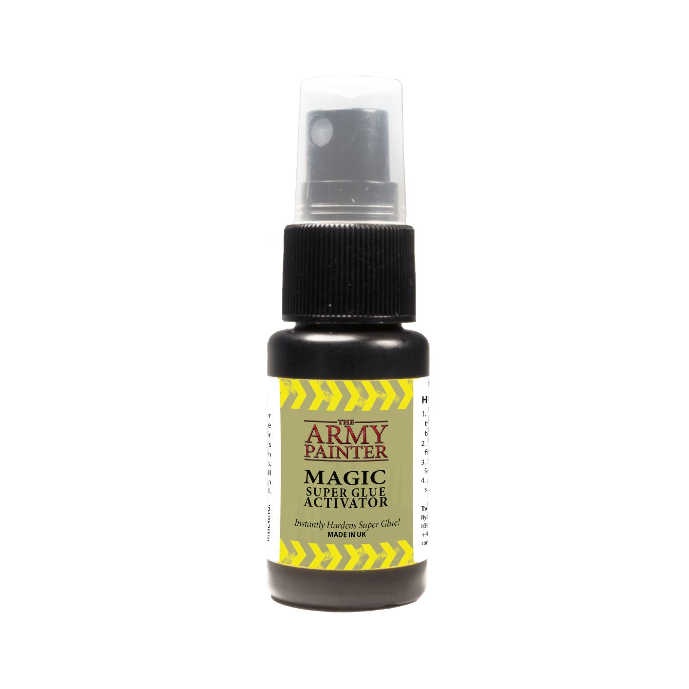 ARMY PAINTER; MAGIC SUPERGLUE ACTIVATOR PUMP 20ML