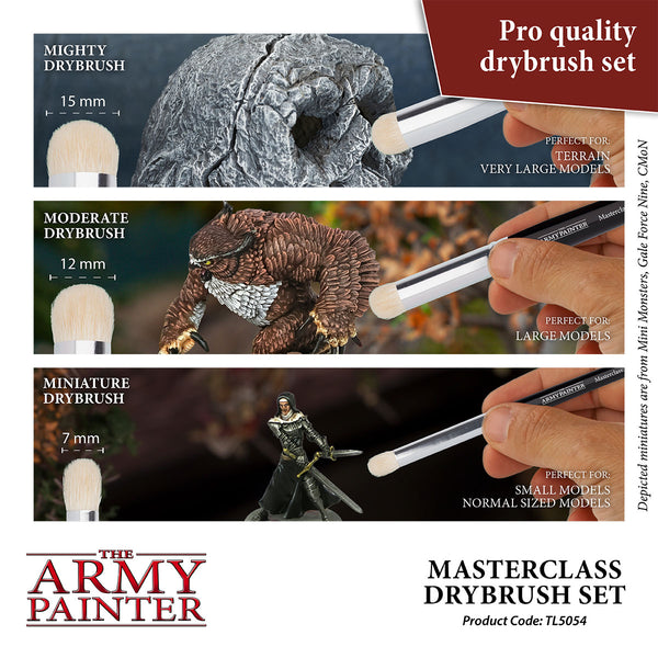 ARMY PAINTER; MASTERCLASS DRYBRUSH SET