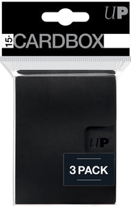 D-BOX PRO 15+ CARD BOX 3PK BLACK