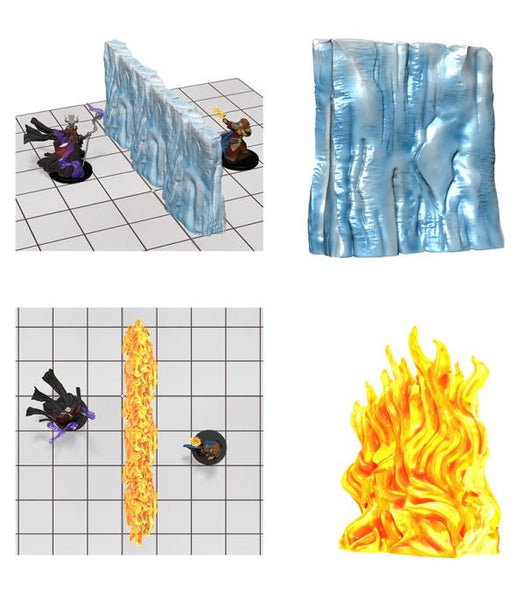 D&D EFFECT; WALL OF FIRE & ICE