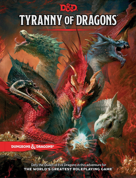 D&D 5.0 TYRANNY OF DRAGONS Hoard of the Dragon Queen / The Rise of Tiamat (5e)