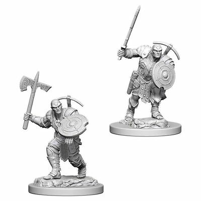 DND UNPAINTED MINIS WV4 EARTH GENASI MALE FIGHTER