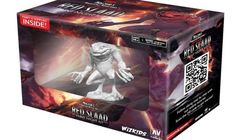 Wizkids D&D RED SLAAD Unpainted Paint Kit