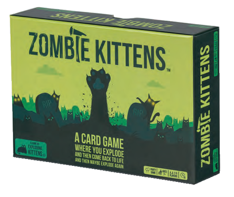 EXPLODING KITTENS; ZOMBIES