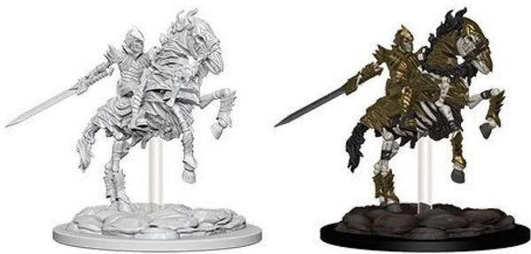 PF UNPAINTED MINIS WV5 SKELETON KNIGHT ON HORSE