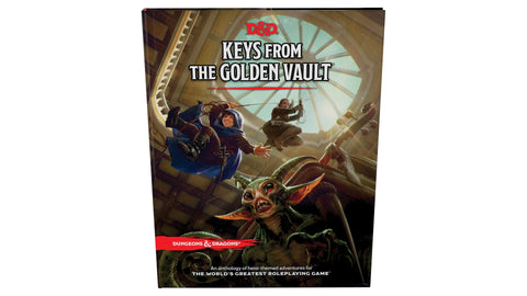 D&D 5.0 KEYS FROM THE GOLDEN VAULT REGULAR COVER