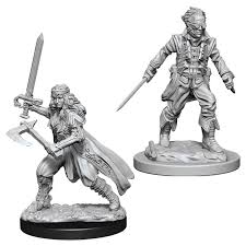 DND UNPAINTED MINIS WV8 VAMPIRE HUNTERS