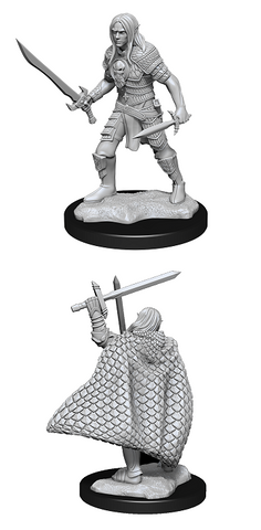 PF UNPAINTED MINIS WV13 ELF FIGHTER MALE