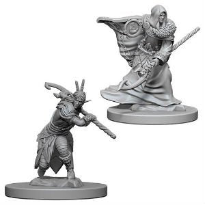 DND UNPAINTED MINIS WV4 ELF MALE DRUID