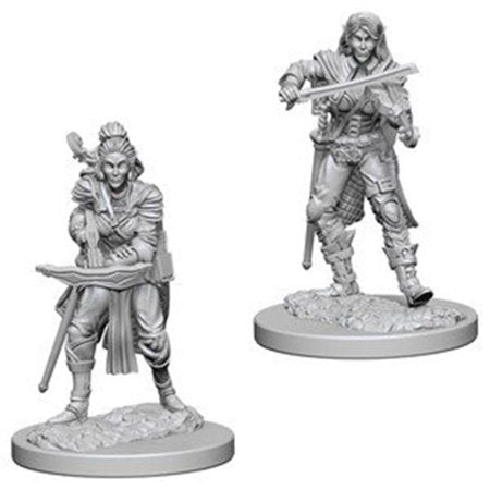 PF UNPAINTED MINIS WV4 ELF FEMALE BARD