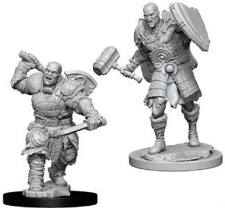 DND UNPAINTED MINIS WV7 MALE GOLIATH FIGHTER