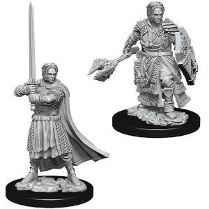 DND UNPAINTED MINIS WV8 MALE HUMAN CLERIC