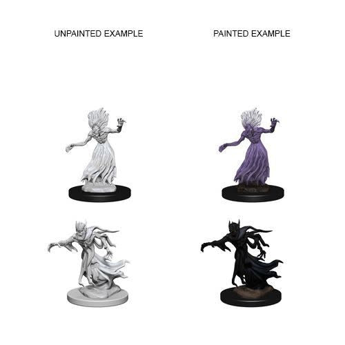 DND UNPAINTED MINIS WV3 WRAITH AND SPECTER