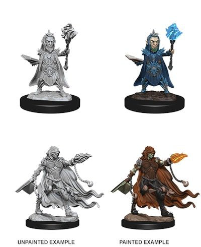 PF UNPAINTED MINIS WV2 EVIL WIZARDS