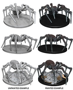 DND UNPAINTED MINIS WV1 SPIDERS
