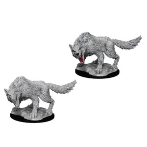 DND UNPAINTED MINIS WV11 WINTER WOLF