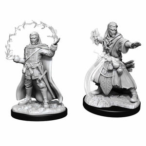 DND UNPAINTED MINIS WV11 MALE HUMAN WIZARD