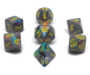 CHESSEX : 7 dés polyédriques - FESTIVE