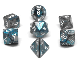 CHESSEX : 7 dés polyédriques - GEMINI